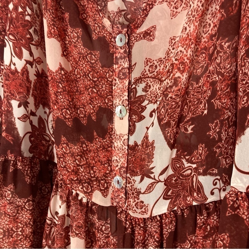 Show Me Your Mumu sheer Sienna Swing dress size M - Picture 8 of 16